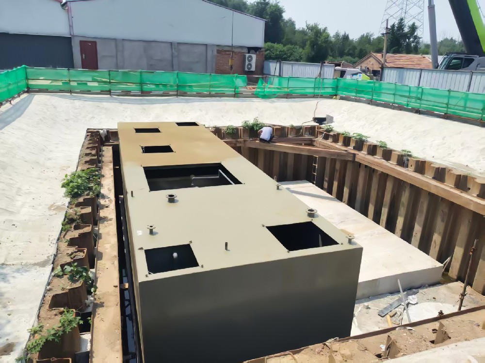 地埋一體化污水處理設備,生活污水處理設備,農村污水處理設備