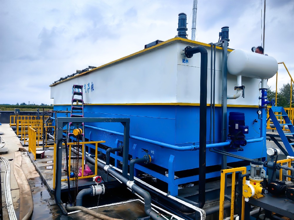 氣浮機在高濃度塑料清洗廢水除油除雜中的應用規范